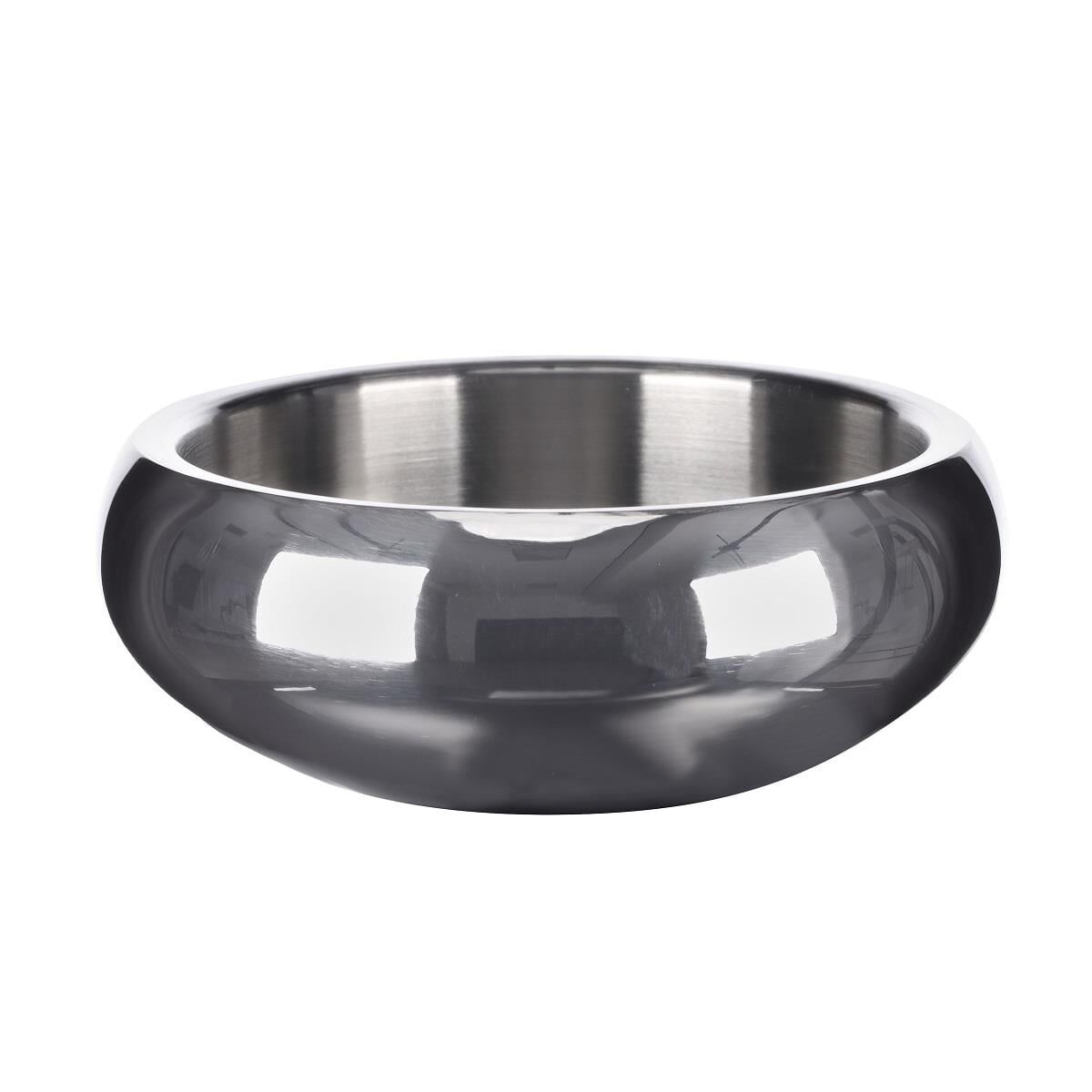 FL MUNA GÜMÜŞ RENKLİ ÇELİK MAMA KABI / M / 790ML