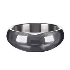 FL MUNA GÜMÜŞ RENKLİ ÇELİK MAMA KABI / S / 370ML