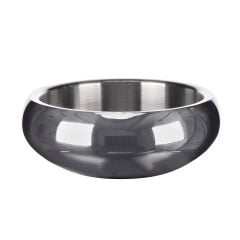 FL MUNA GÜMÜŞ RENKLİ ÇELİK MAMA KABI / L / 1190ML