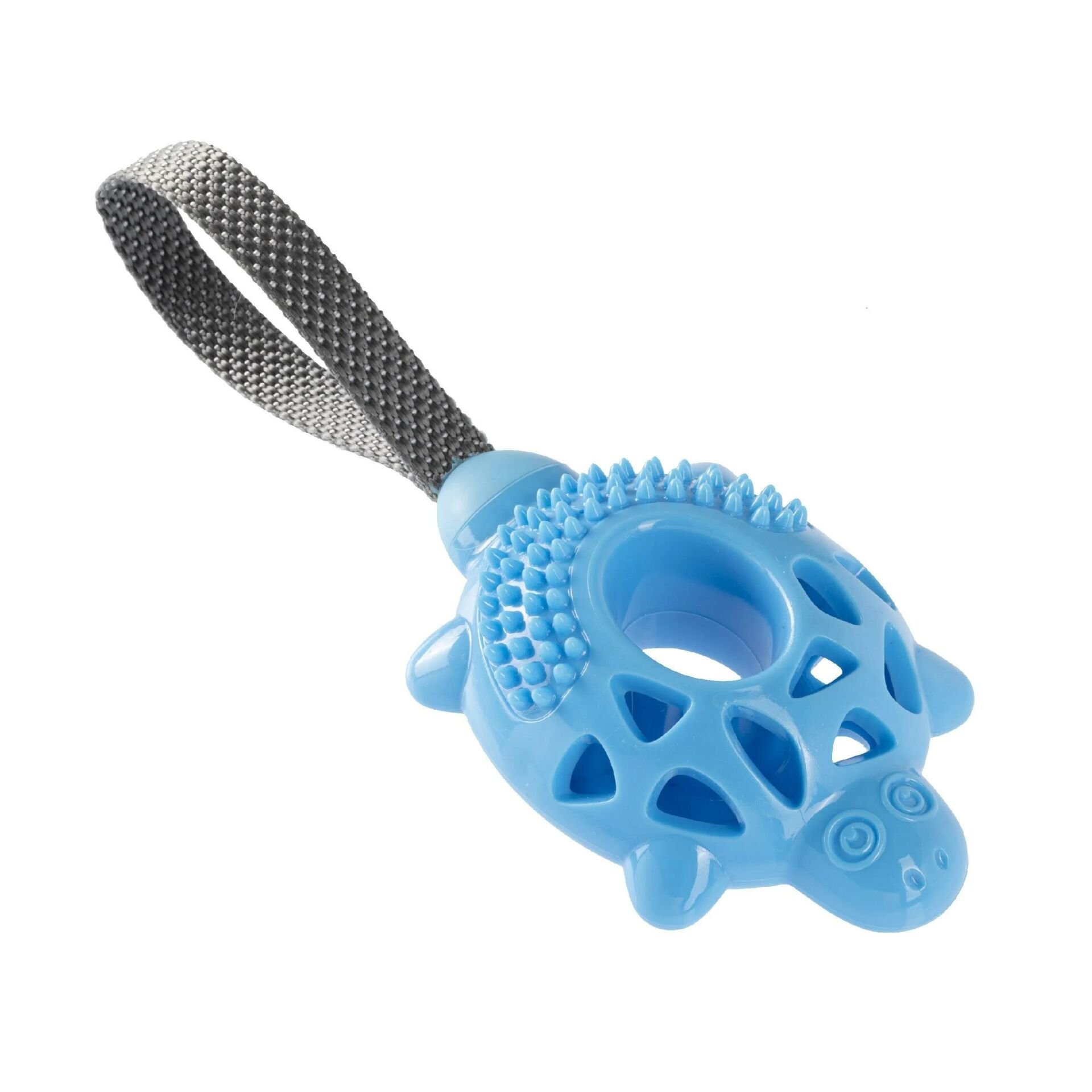 Gimdog Kaplumbağa Şeklinde Tutmalı Çekiştir Köpek Ödül Oyuncağı