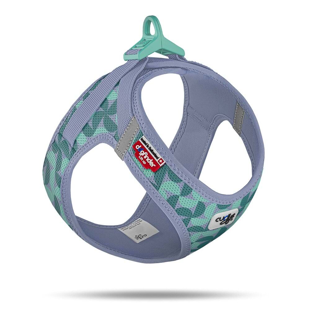 CURLI VEST HARNESS AIR-MESH LE26 SEMI CIRCLE BLUE – GÖĞÜS TASMASI (2XS)