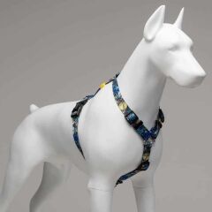 Lindodogs Apollo Göğüs Tasması – Uzay Desenli, Ayarlanabilir ve Dayanıklı Köpek Göğüs Tasması