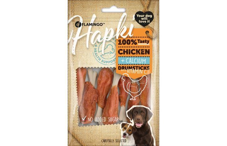 Hapki Chicken Kalsiyumlu Et Sargılı Kemik Köpek Ödülü 85 Gr