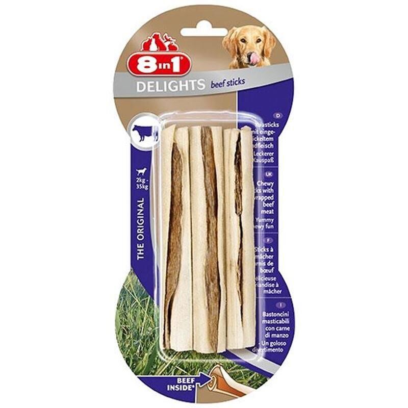 Delights – Biftekli Sticks Köpek Kemiği 3’lü