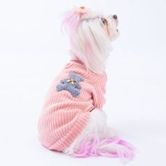 Pawstar Pudra Turtleneck Köpek Sweatshirt