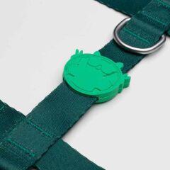 Lindodogs Brazil Göğüs Tasması – Orman Yeşili, Ayarlanabilir, Dayanıklı ve Şık Tasarım