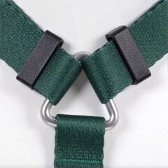 Lindodogs Brazil Göğüs Tasması – Orman Yeşili, Ayarlanabilir, Dayanıklı ve Şık Tasarım