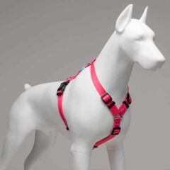 Lindodogs Bubble Göğüs Tasması – Pembe, Sade Tasarım, Ayarlanabilir ve Ergonomik