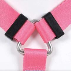 Lindodogs Bubble Göğüs Tasması – Pembe, Sade Tasarım, Ayarlanabilir ve Ergonomik