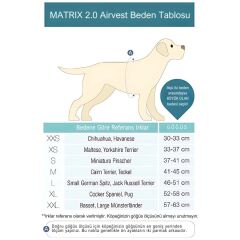 Matrix 2.0 Air Vest Köpek Göğüs Tasması - Jade XS