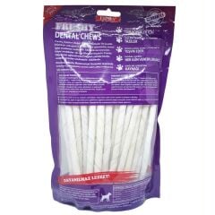 Burgu Çubuk Köpek Çiğneme Kemiği 50’li Paket 300 g – Beyaz