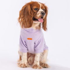 Pawstar Lila Turtleneck Sweat Köpek Kıyafeti