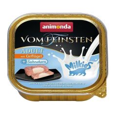 Vom Feinsten Milkies Kümes Hayvanı KremaKedi Konservesi 100gr