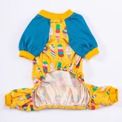 Pawstar Ice Cream Kedi Köpek Pijaması – Penye Tulum (Varyantlı)