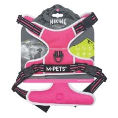 Hiking Reflektörlü Soft Sırt Tasması (Harness) – Pink (L)