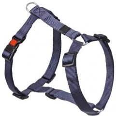 Flamingo Asp Köpek Göğüs Tasması – Mavi (35-50 cm, 15 mm)