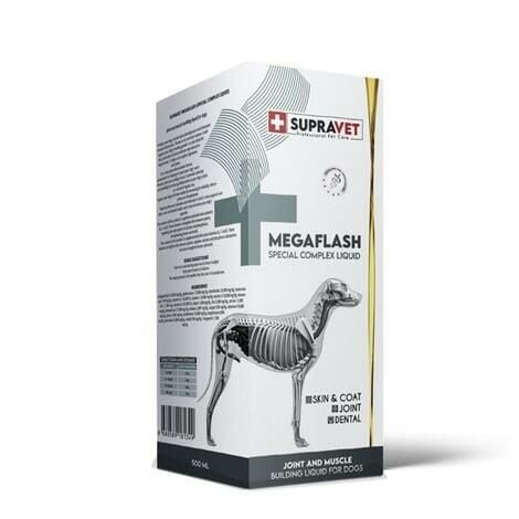 Köpekler için Eklem ve Kas Geliştirici Likit Megaflash +XXL 500 ML