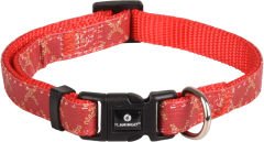 Flamingo Odin Köpek Boyun Tasması – Kırmızı (30-45 cm, 15 mm)