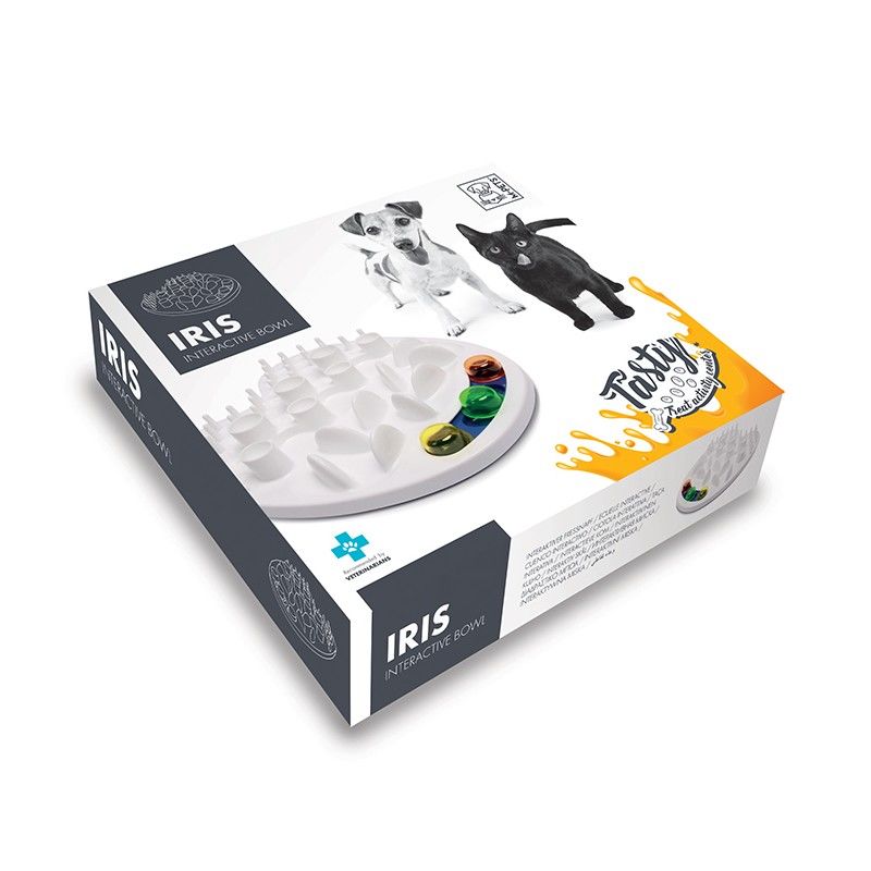 Pawstar M-Pets Iris Kedi/Köpekler İçin İnteraktif Mama Kabı