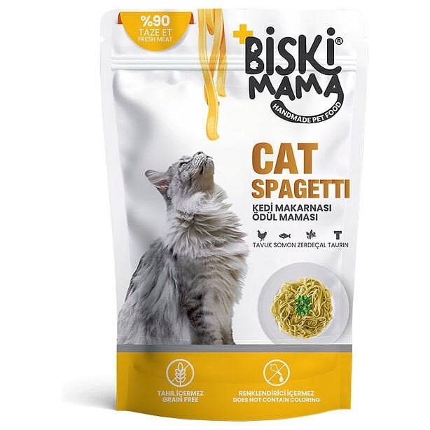 BISKI MAMA CAT SPAGETTİ TAVUK SOMON ZERDEÇAL TAURIN