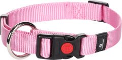 Flamingo Asp Köpek Boyun Tasması – Pembe, 20 mm / 40–55 cm