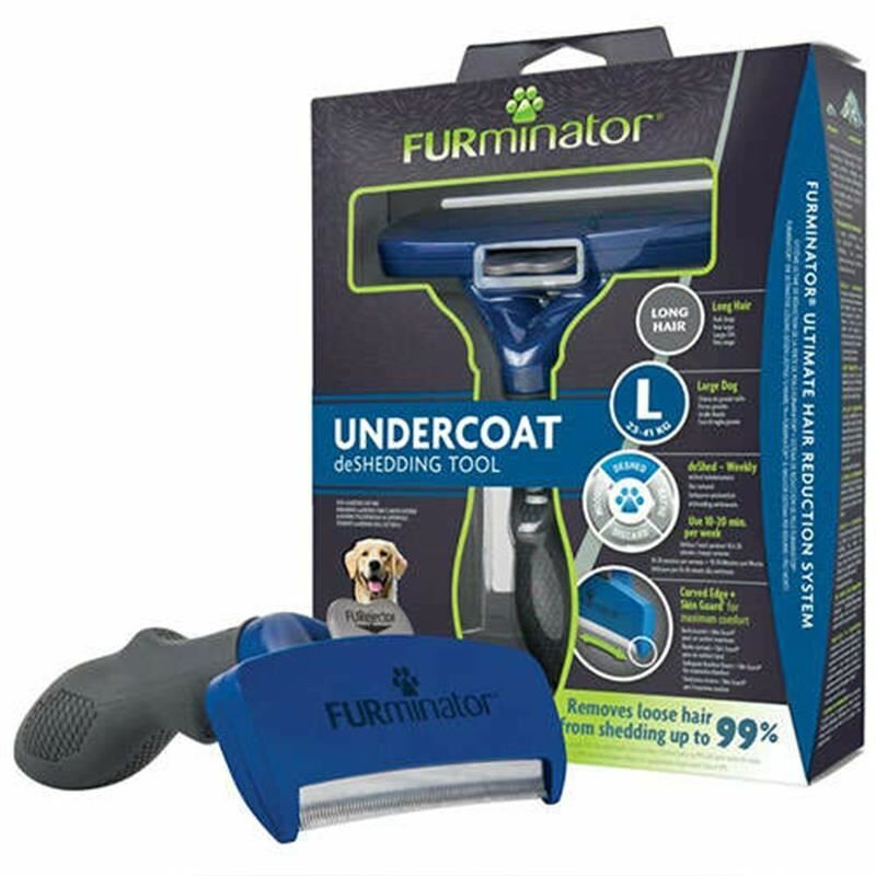 Furminator Longhair Uzun Tüyler İçin Tarak Large