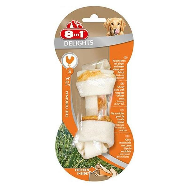 Delights Bones Düğümlü Tavuklu Köpek Kemiği Small