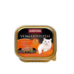 Vom Feinsten Tahılsız Tavuklu Ve Havuç Soslu Yetişkin Kedi Konservesi 100 Gr