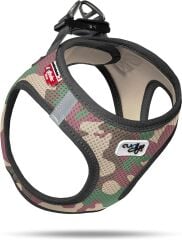 Curli Vest  Air-Mesh Kamuflaj Köpek Göğüs Tasması 3XS