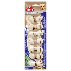 Delights Bones Biftekli Düğümlü Köpek Kemiği XS 7'Li