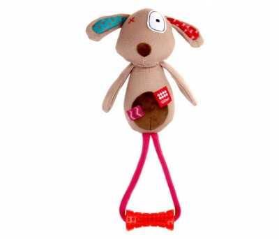 Plush Friendz Öten Köpek Diş Kaşıyıcılı