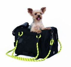 M-Pets 2in1 Remix Black/Yellow Kedi Taşıma Çantası (41 x 28 x 28 CM)