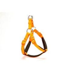 Doggie Konfor Dokuma Ronin Köpek Göğüs Tasması Turuncu 2X55-65 CM