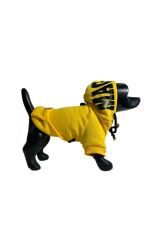 Salya Magnet Hoodie Sarı Köpek Kıyafet XX-Large