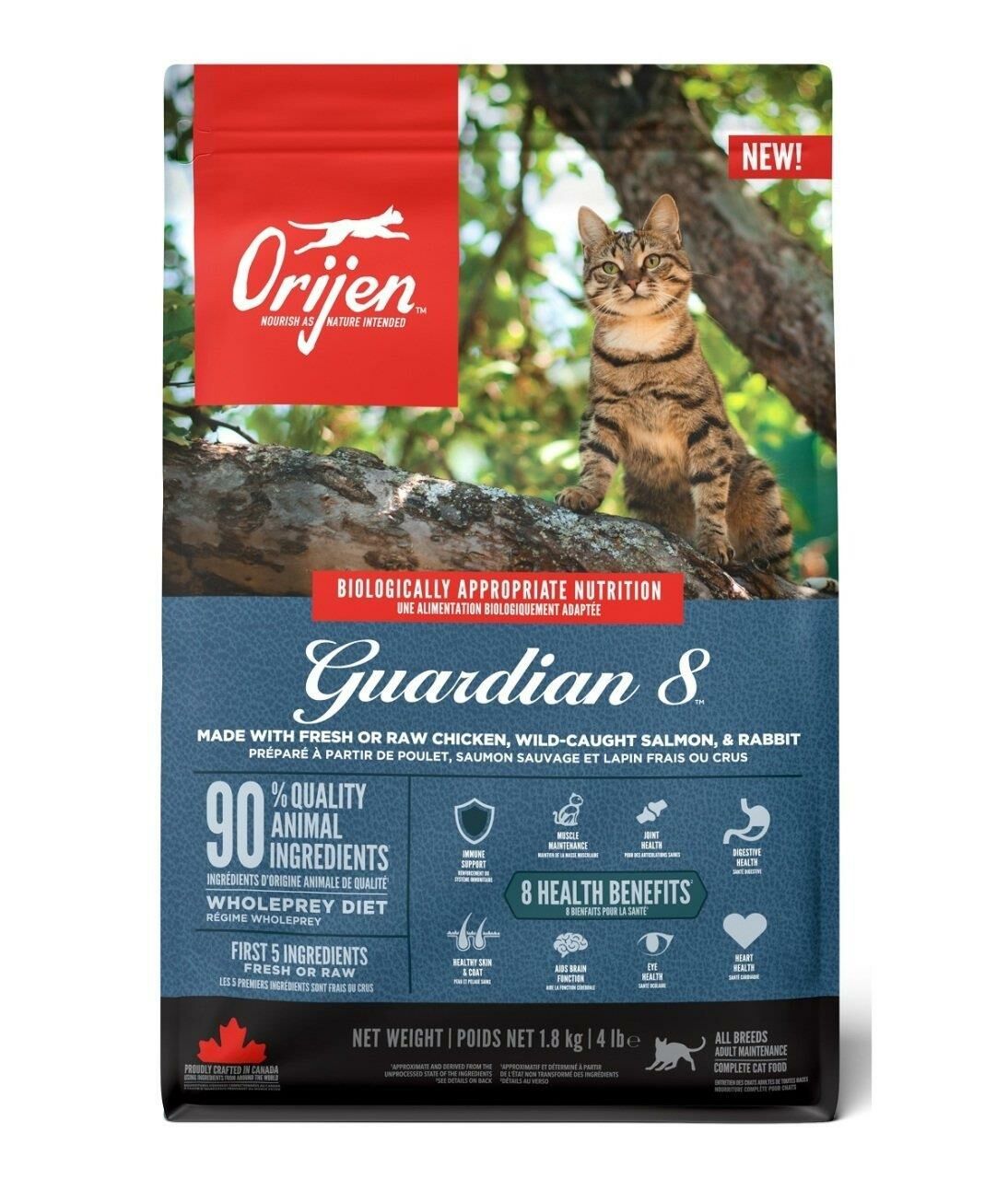 Guardian 8 Adult Cat Food Yetişkin Kedi Maması 1,8 Kg