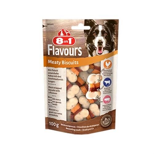 Flavours Meaty Biscuits Kıtır Köpek Ödül Maması 100 gr