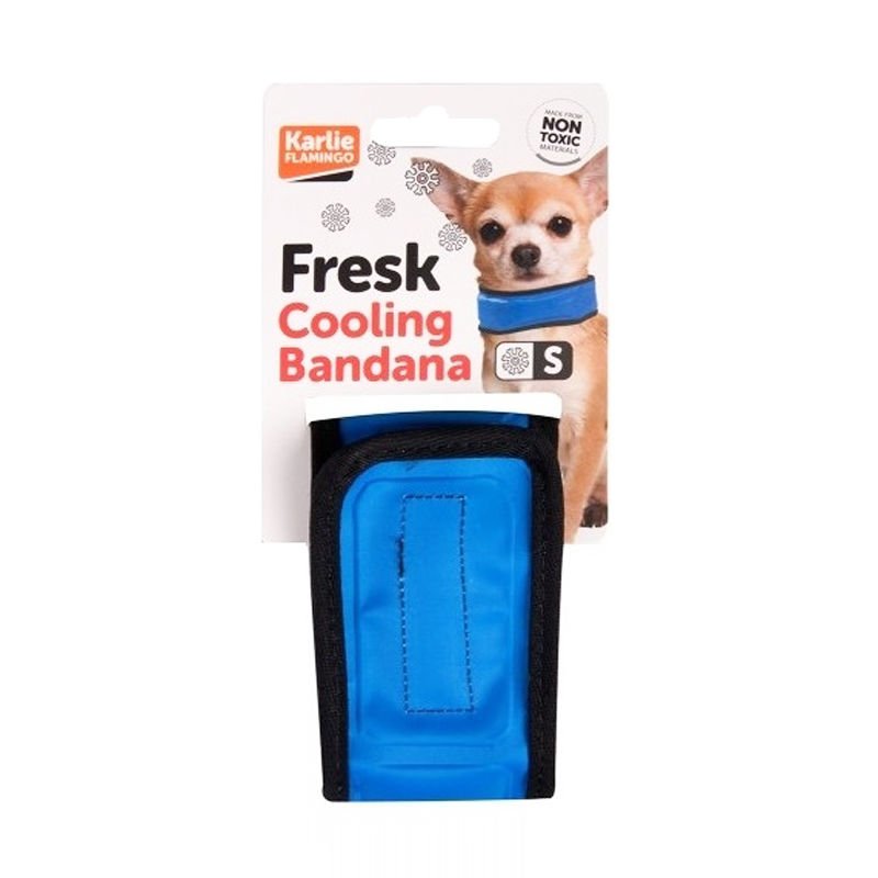 Karlie Soğutucu Köpek Boyun Bağı Small 15-25 Cm Mavi
