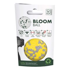 10643599 M-PETS BLOOM BALL OYUN TOPU PARÇALANMAZ YELLOW/GRAY