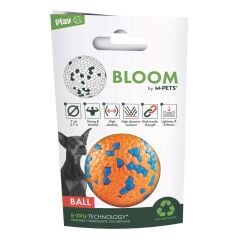 10650899 M-PETS BLOOM BALL OYUN TOPU PARÇALANMAZ ORANGE/BLUE