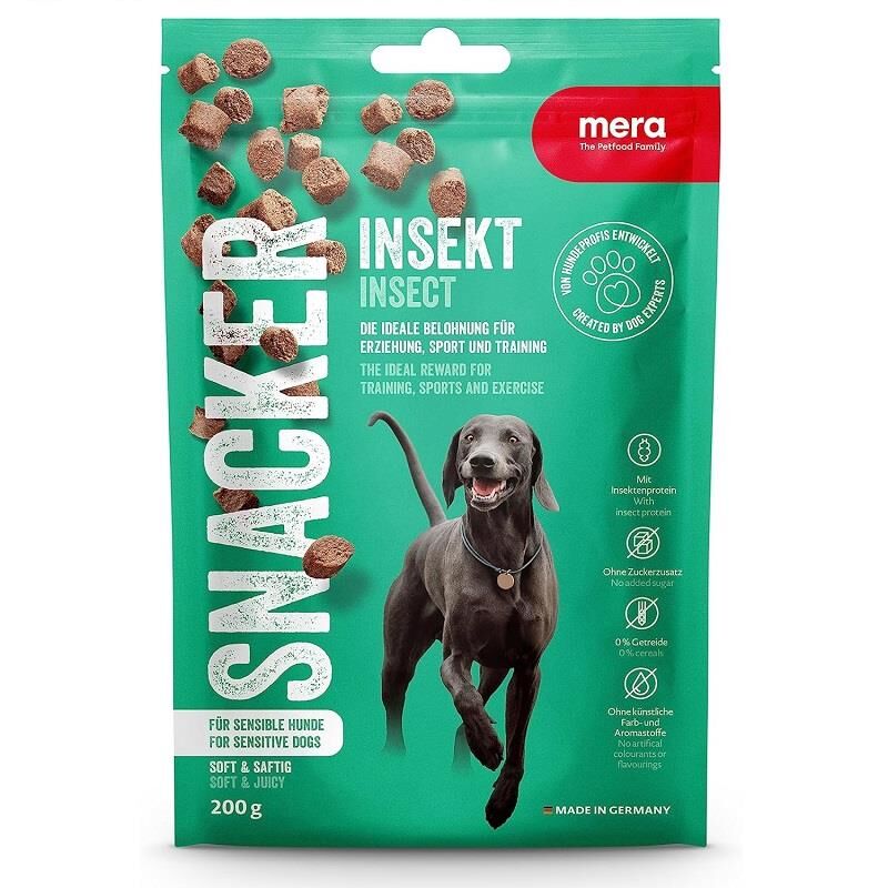 Mera Snacker Larvalı Yumuşak Köpek Ödül Ürünü 200 g