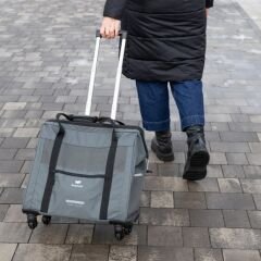 Voyager 450 Tekerlekli Taşıma Çantası – Siyah | Köpek & Kedi Seyahat Çantası