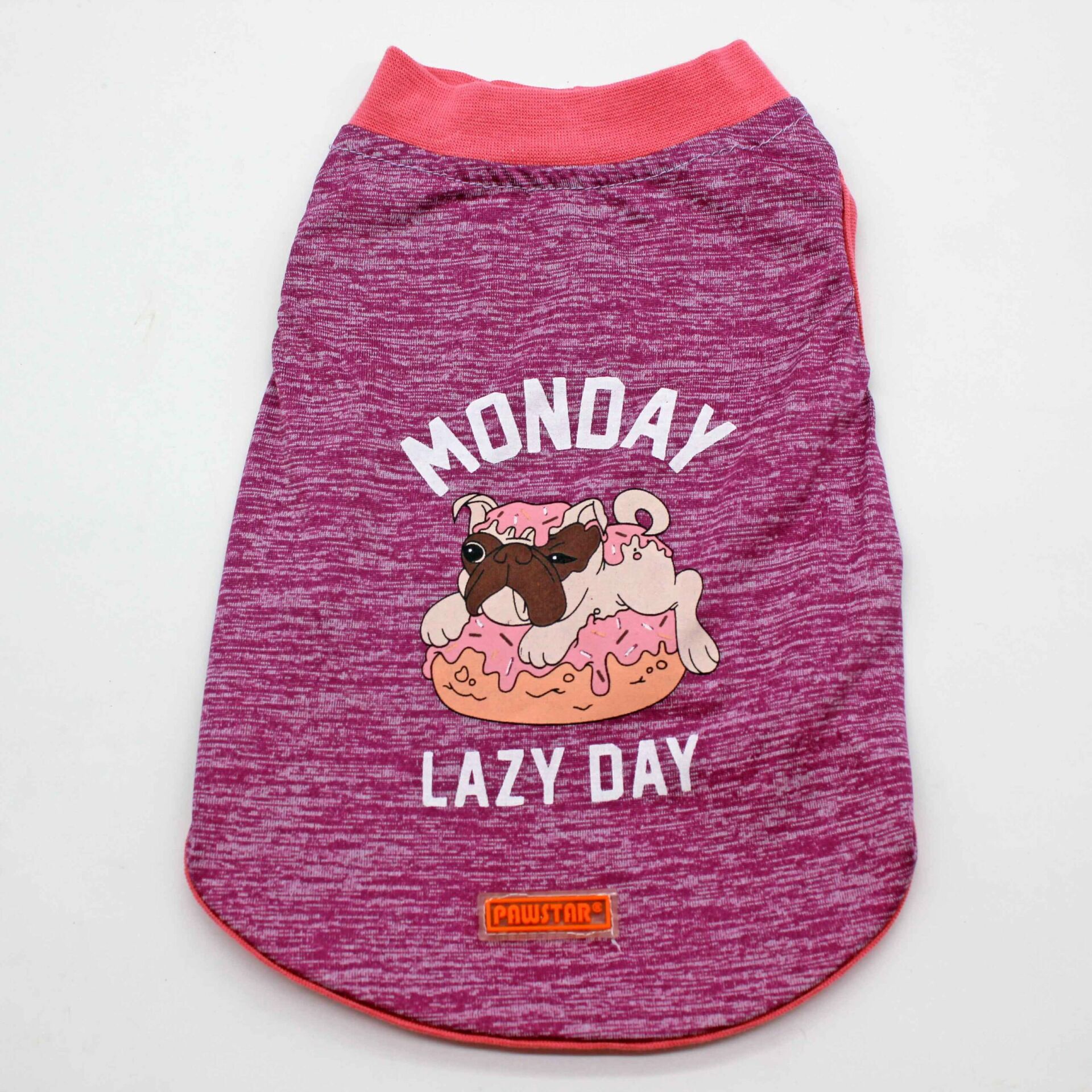 Pawstar Orchid Lazy Köpek Tişörtü