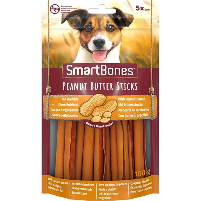 Fıstık Ezmeli Sticks Köpek Ödülü 5'li