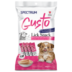 SPECTRUM KUZU ETLİ VE BAL KABAKLI YAVRU KÖPEK SIVI ÖDÜL MAMASI 60 G
