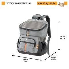VOYAGER 350 SIRT TAŞIMA ÇANTASI / SİYAH