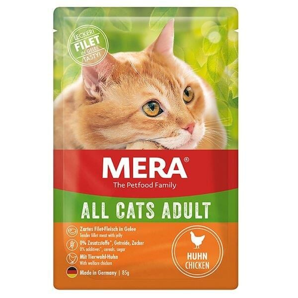 Tahılsız Tavuklu Pouch Kedi Konservesi 85 Gr