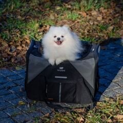 Voyager 450 Kumaş Taşıma Çantası – Siyah | Köpek & Kedi Seyahat Çantası