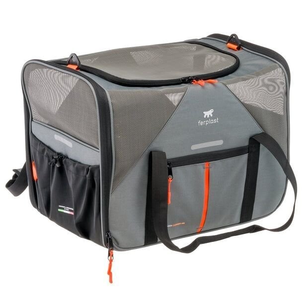 Voyager 350 Kumaş Taşıma Çantası – Gri | Köpek & Kedi Seyahat Çantası