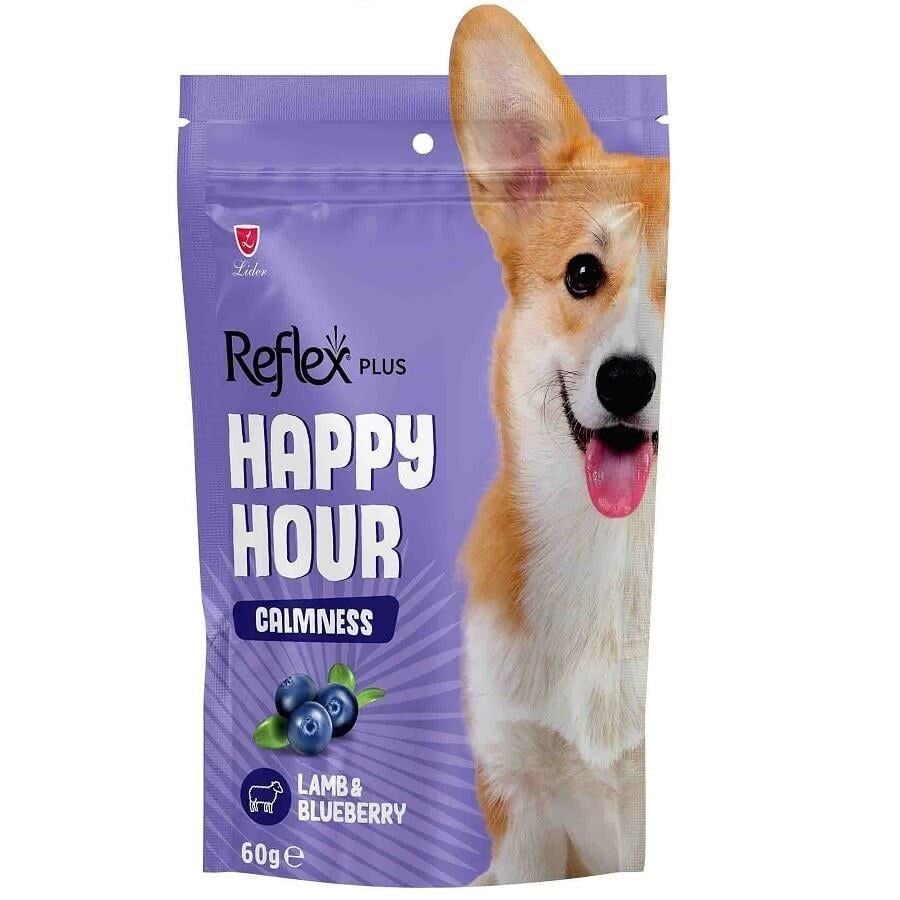 REFLEX PLUS SAKİNLEŞMEYİ DESTEKLEYİCİ KÖPEK ÖDÜL MAMASI 60 G