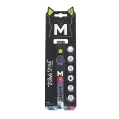 M-PETS URBAN STYLE DNA KÖPEK BOYUN TASMASI (S)